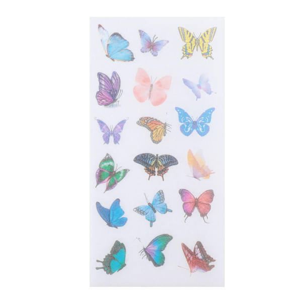 6 kpl/setti DIY-päiväkirjatarra Käsikirjan koristetarra Scrapbooking-tarra Tarvikkeet (A004826)