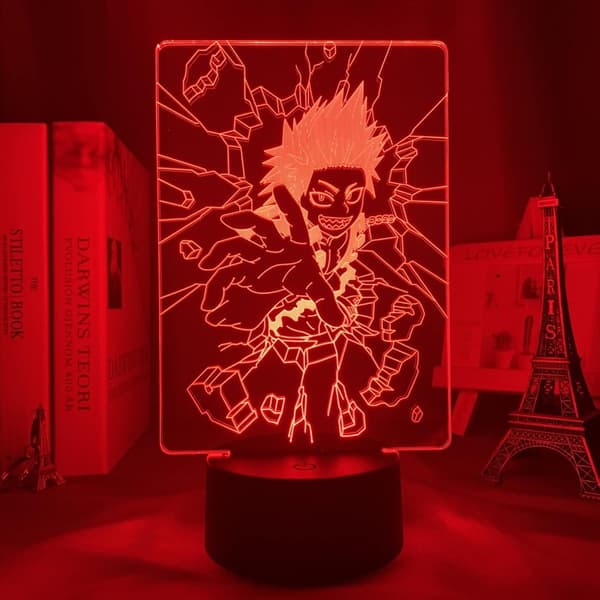 3D Led Illusion Lampe Natlys Eijiro Kirishima Led Nat