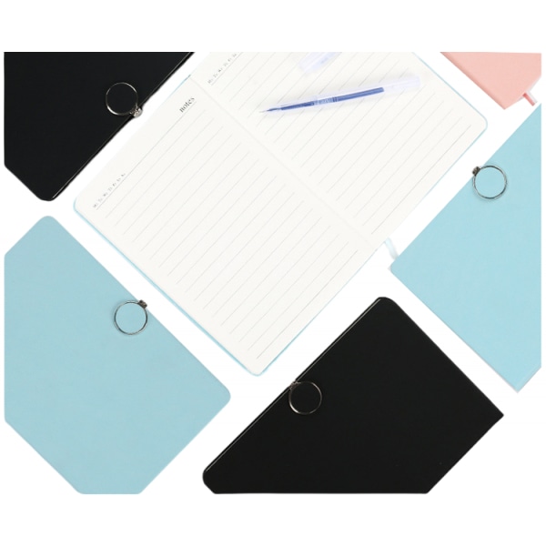 Klassisk mjuk pärmfodral linjerad anteckningsbok A5 Business Notebook Perso