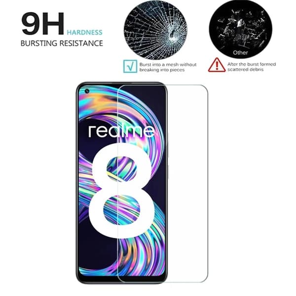4-i-1 hærdet glas til Realme 9 Pro Plus kameraskærmbeskytter