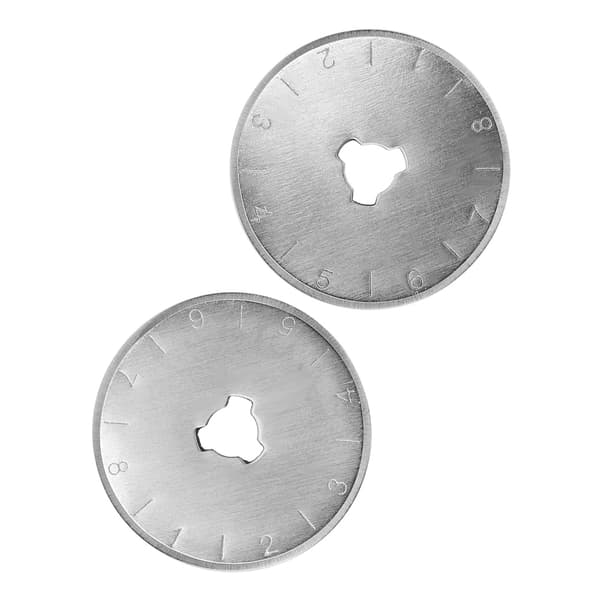 2 stk Universal Sirkulær Roterende Kutter Reserveblad Stoff Syverktøy Tilbehør (28mm)