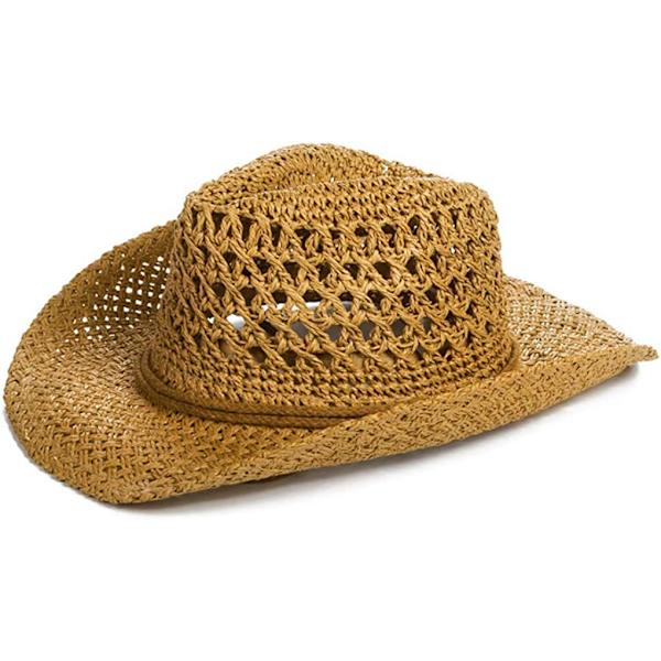 Halmhatt Dam Herr Cowboyhatt Strand Floppy Solhatt Brätte Sum A