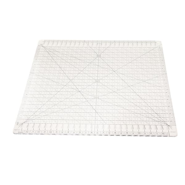 Skridsikker patchwork lineal i akryl til gør-det-selv stofskæring, patchwork, syning og håndværksskabeloner