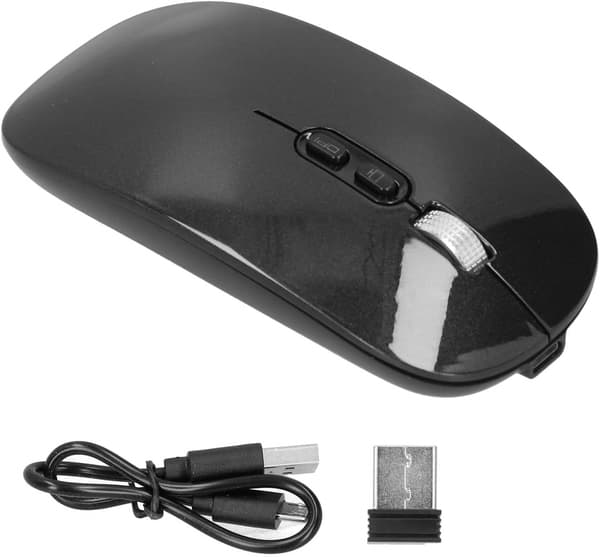 Langaton hiiri, 2.4G/Bluetooth 5.0 Dual Mode langaton optinen