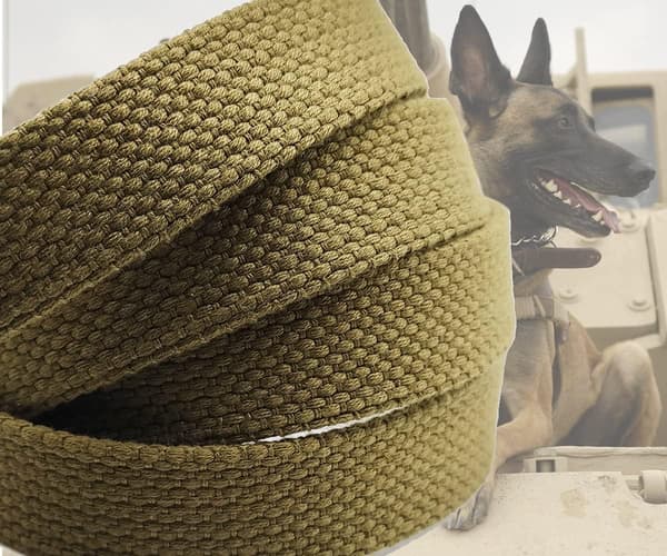 Längd ca 1,7 meter Högpresterande taktisk hundkoppel för små