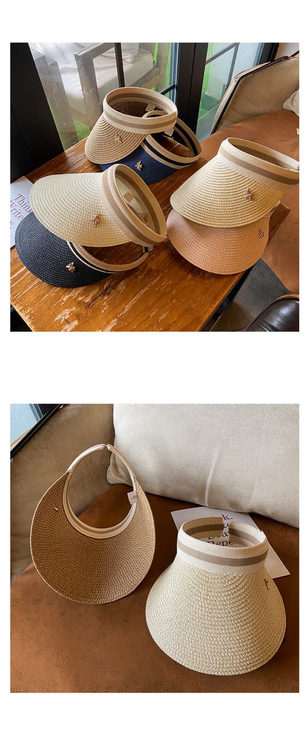 Solhatt for kvinner, bredbremmet for kvinner, hatt Brown