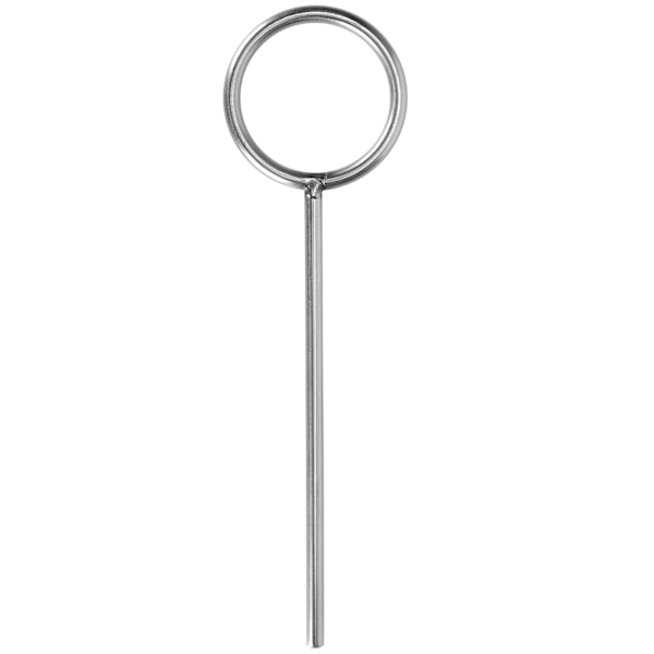 Laboratorie rustfrit stål støtte ring robust korrosionsbestandig laboratorieeksperiment 60mm / 2.4in