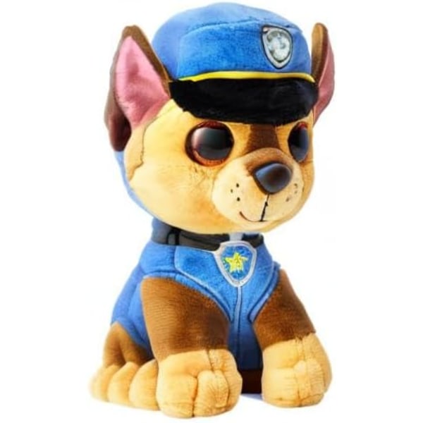 Paw Patrol Plyschleksaker, Stoppade Djurleksaker Dockor, Mjuk Plysch Stoppade Djur Plushie, Överraskning Jul, Helg och Födelsedagspresenter för Barn Flickor Pojkar Chase 25cm