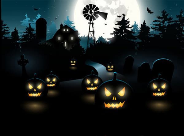 Halloween-led-kurpitsavalosarja sisä- ja ulkokäyttöön