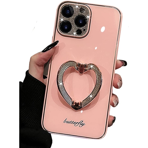 Kompatibel med iPhone 12 Pro Max case för flickor, kvinna söt
