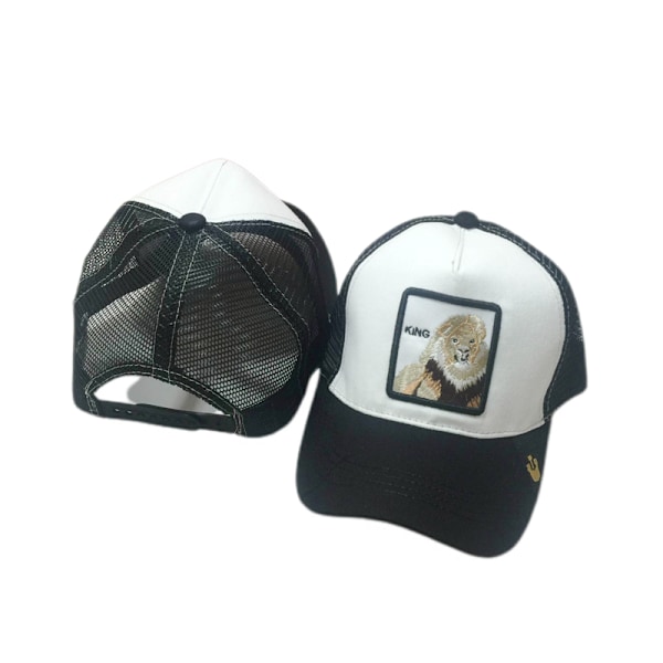 Animalformad broderad basebollkeps mode personlighet hej G