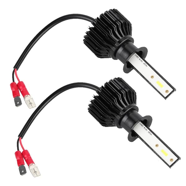 DC 9V-32V LED Bil Frontlykt IP67 Hodelykt Pærer CSP Chips Tåkelys Pære H1 Isblå