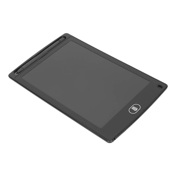 8,5 tommer LCD skrivetablet Farverig Genanvendelig Elektronisk tegneblok Småbørns tegnebræt Legetøj med stylus Sort