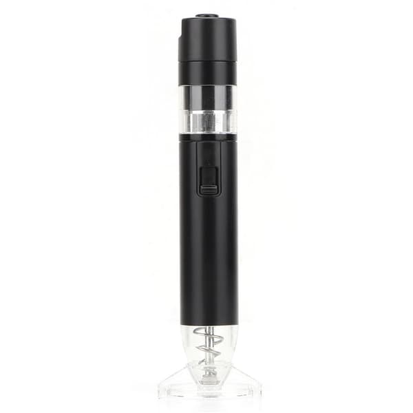Automatisk urtemaling Pen Tør krydderi urtekværn med stor kapacitet Lithiumbatteri (sort)
