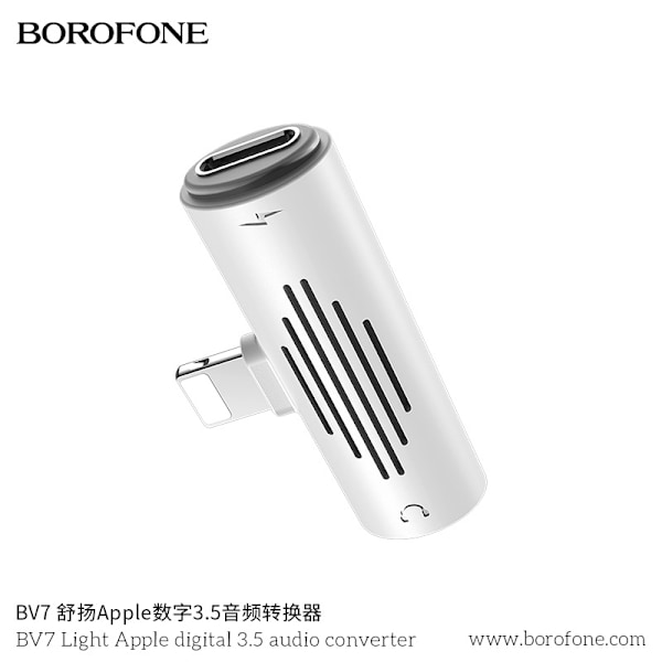 Borofone BV7 Shuyang Apple Digital 3.5 Audio Converter för A