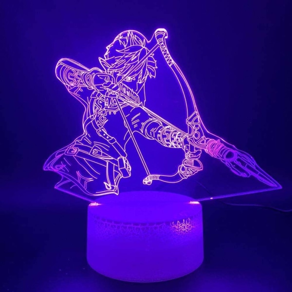 3D Night Light Led Night Light Spel The Legend of Zelda Link