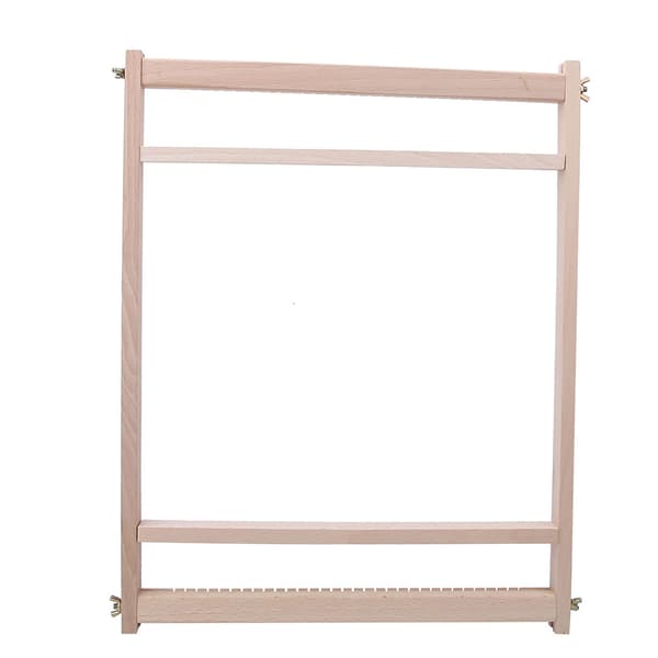 DIY Håndvev i tre, vevstol for gobelinteppe, vevstol for barn