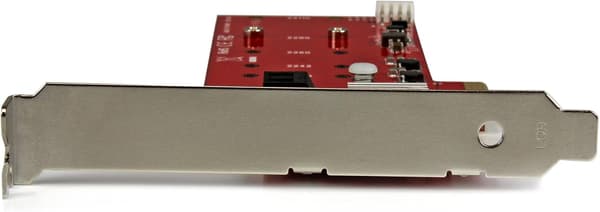 2x M.2 NGFF SSD RAID-styrenhetskort plus 2x SATA III-portar - PCIe - Två Slot PCI Express M.2 RAID-kort plus två SATA-portar (PEXM2SAT3422)
