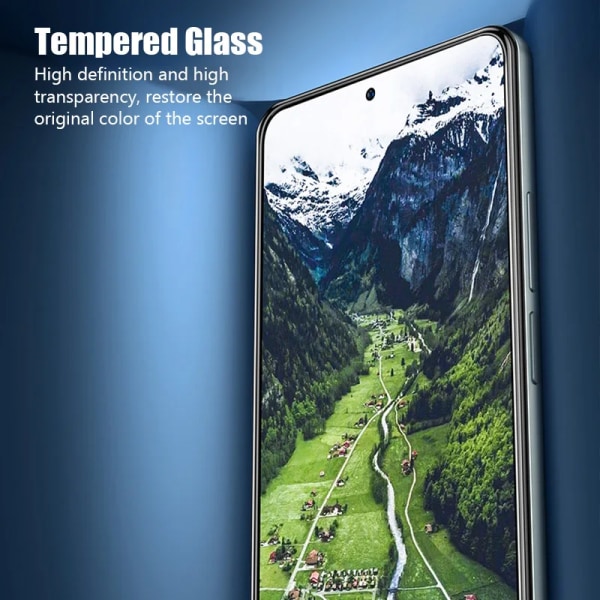 2PCS Sceeen Protector För Redmi 9A Härdat Glas