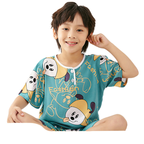 Barnens Pojkars 2-delade Pyjamas Set L(Naughty Dog)