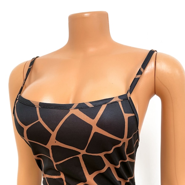 Rygløs Bodycon Festklub Cocktailkjole (Sort XXL)