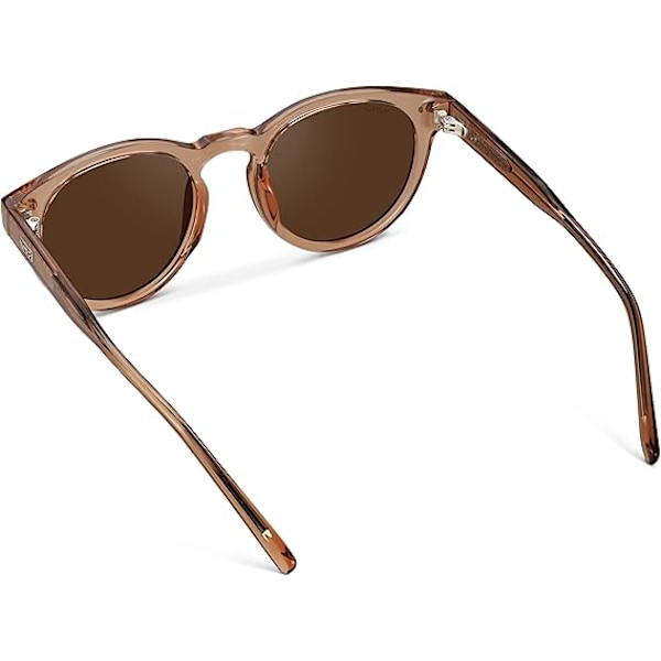 WearMe Pro Polariserede Klassiske Runde Retro Dame Solbriller