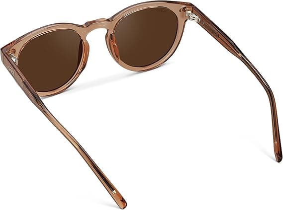 WearMe Pro Polariserte Klassiske Runde Retro Dame Solbriller