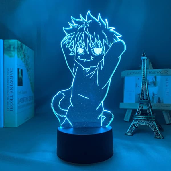 Anime Hunter X Hunter Killua lampe 3D Illusion Natlampe, Re