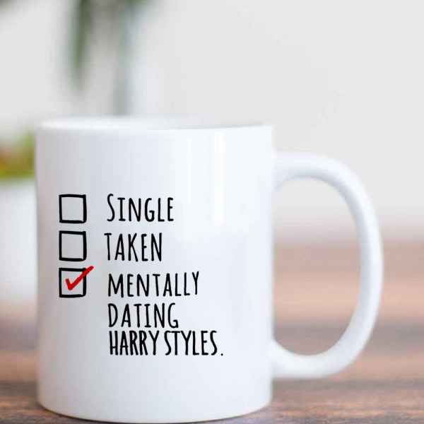 Harry Styles Kaffeemug Frühstücksbecher Lustige Kaffeetasse 11 Unzen Inspirierende A