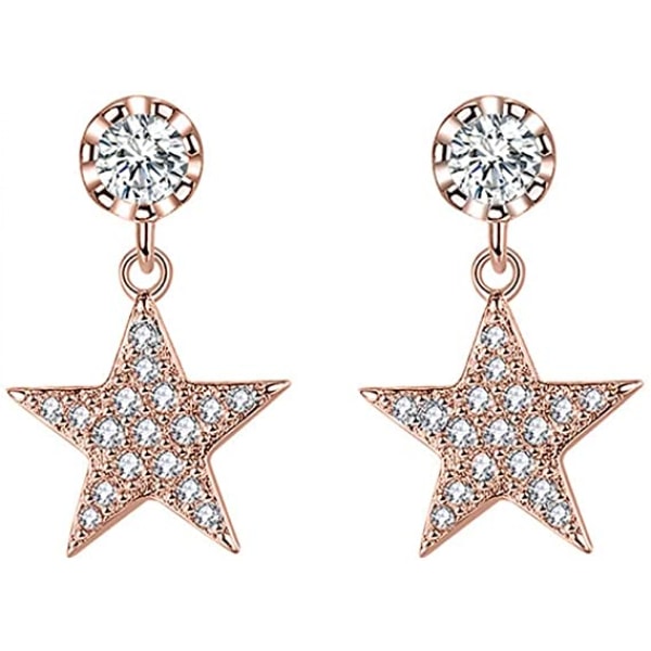 Damörhängen Imitation Cubic Zirconia Pentagra
