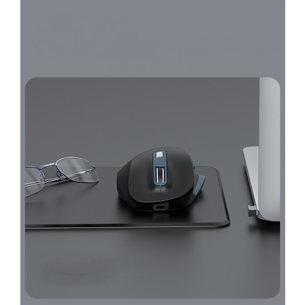 Trådlös mus, ergonomisk trådlös bärbar mobilmus, 2.