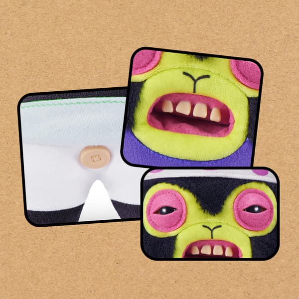 9 tommer Mojo JoJo tøjdyr sjove mennesketænder plys samleobjekt Mojo JoJo
