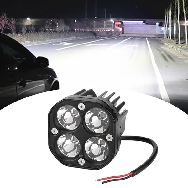 Universal Spotlights 40W LED Kvadratisk Arbejdslys Bil SUV Kørelys