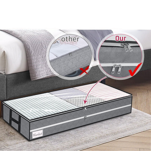 Nestneatly Smartcube Underbed Storage Bag Under-The-Bed Sto