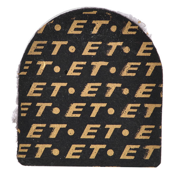 20 st höga klackar spets svart TPU järn U-typ skor reparation ersättningssatser tillbehör612A(16MMx16MM)