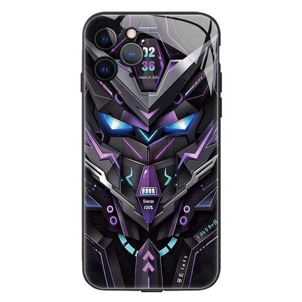 Etuier til iPhone med lysende lys, personligt og sejt anti-drop iPhone-etui Type 4 iPhone 14 Pro