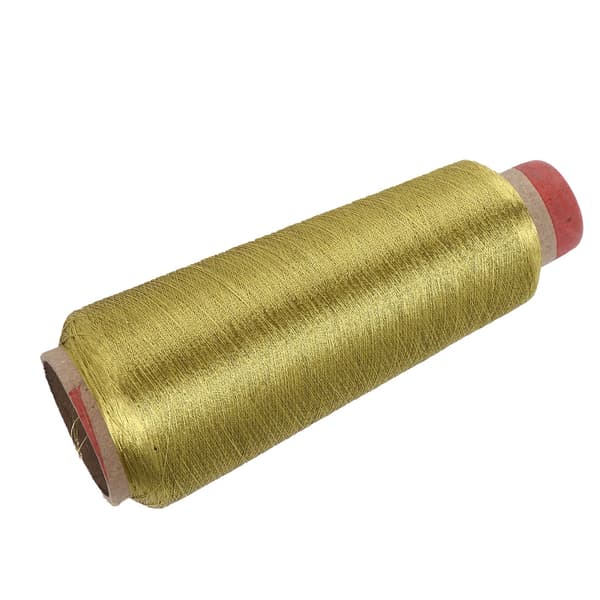 Sytråd Slidstærkt Husholdningspolyestergarn til DIY Broderimaskine Projekt(Guld )