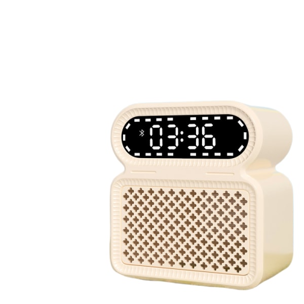 FM Clock Radio with Bluetooth Speaker, Wake to Alarm or Rad