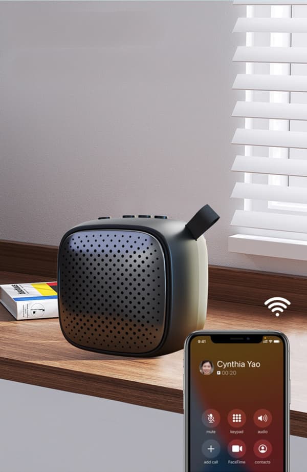 Bluetooth-højttaler, mini bærbar trådløs højttaler, forbedret B