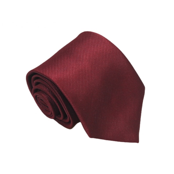 Affärsmässig slips för män, polyester silketwill, handgjord s