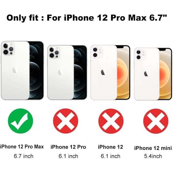 Kompatibel med iPhone 12 Pro Max Skal Laser Bling Glitter