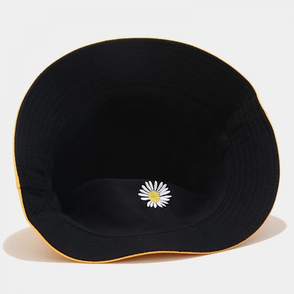 Tvåsidig Blommig Vändbar Bucket Hat Sommar Resa Strand S