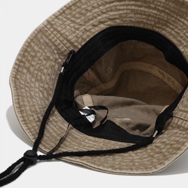 Fiskehattar/Boonie Hat/Bucket Hats/Safari Cap/för Camping, Black