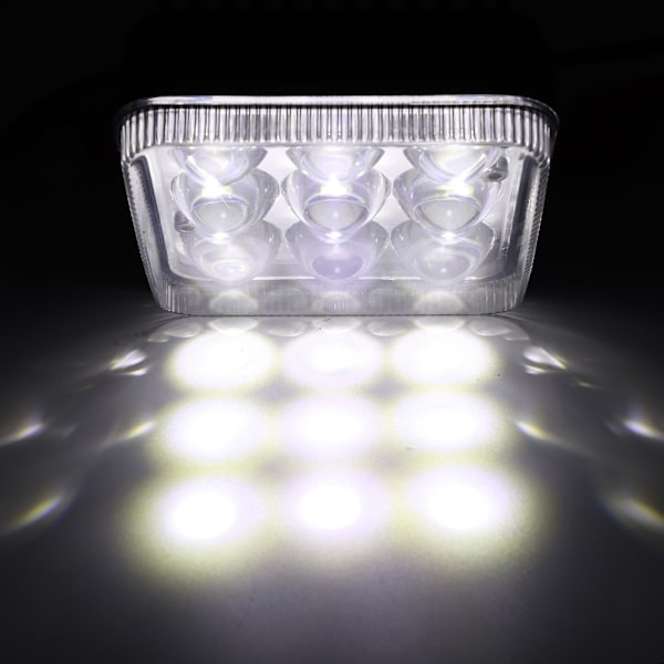 27W LED Linse Universal Arbeidslys Bar Auto Kjørelys Svart Bil Lastebil Modifikasjon