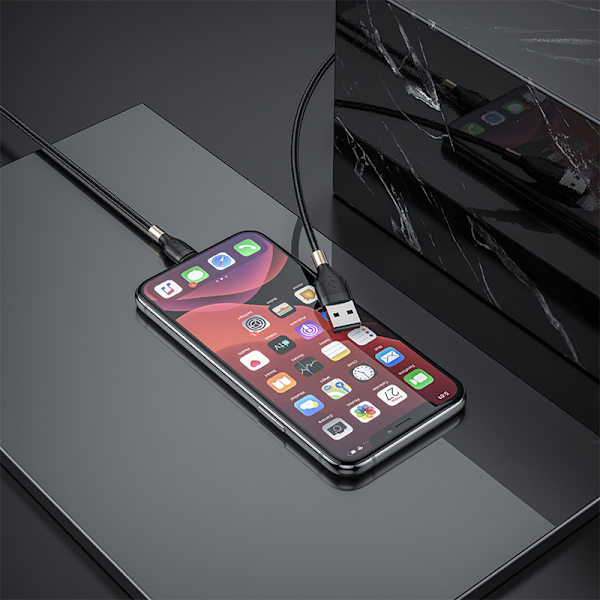 hoco. U92 laddningsdatakabel lämplig för Apple mobiltelefon