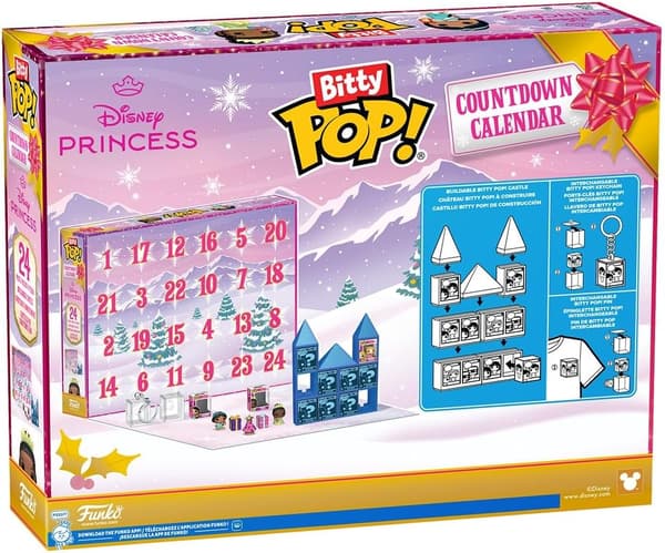 Funko Bitty POP Julekalender: Disney Prinsesse - 24 Dage