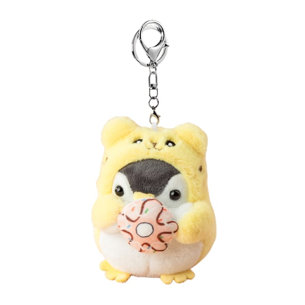 Plush nøgleringe kawaii nøglering små fyldte dyr, Tiger Pingvin, søde nøgleringe til rygsække, kawaii dyr. Tiger