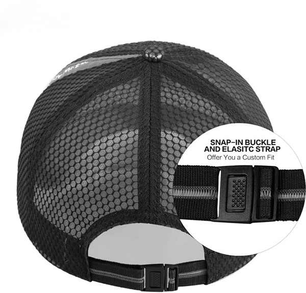 Unisex pustende full mesh baseballcaps Hurtigtørkende løping h E