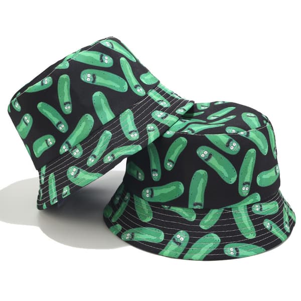 Unisex Print Dobbeltsidet Vendbar Spandhat A