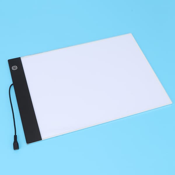 A4 LED Art Board Lys Pad Tegnebord til Børn Kunstnere (3-Mode Dæmpning)